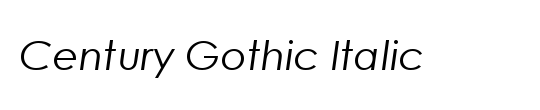download century gothic font mac